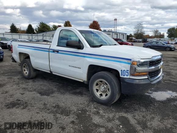 ✅ 2016 Chevrolet Silverado 1500 Work Truck • VIN: 1GCNCNEH9GZ337460 • Lot: 86262445. Listed on Copart with 210,869 mi. Free auction sales archive from the USA and detailed vehicle history report at DreamBid. Image 4.