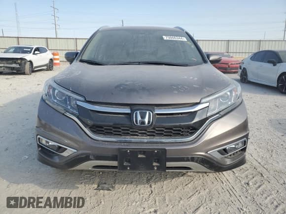 ✅ 2016 Honda CR-V Touring • VIN: 5J6RM3H95GL028962 • Lot: 75066344. Listed on Copart with 26,506 mi. Free auction sales archive from the USA and detailed vehicle history report at DreamBid. Image 5.