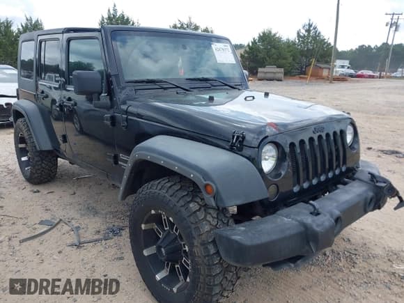 ✅ 2016 Jeep Wrangler Unlimited Sport • VIN: 1C4BJWDG5GL141994 • Lot: 42678372. Listed on IAAI with 93,510 mi. Free auction sales archive from the USA and detailed vehicle history report at DreamBid. Image 1.