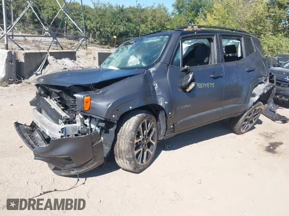 ✅ 2022 Jeep Renegade Limited • VIN: ZACNJDD1XNPN71734 • Lot: 43334875. Wystawiony na IAAI z przebiegiem 25 790 mil. Bezpłatny archiwum sprzedaży aukcyjnych z USA i szczegółowy raport historii pojazdu na DreamBid. Zdjęcie 2.