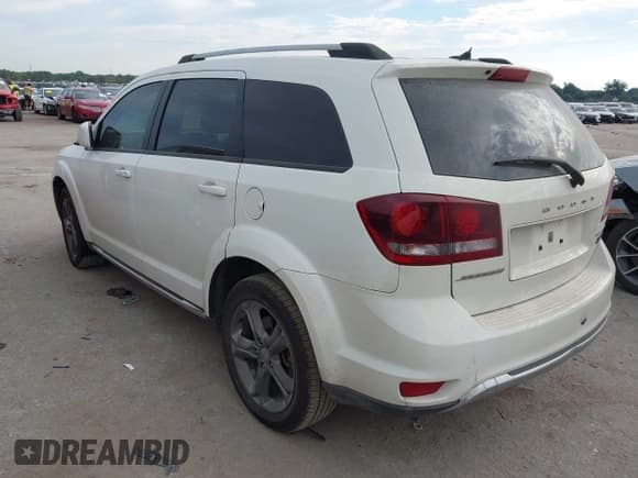 ✅ 2016 Dodge Journey Crossroad Plus • VIN: 3C4PDCGB0GT107431 • Lot: 43318957. Listed on IAAI with 190,019 mi. Free auction sales archive from the USA and detailed vehicle history report at DreamBid. Image 3.