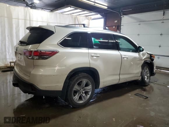 ✅ 2014 Toyota Highlander Limited • VIN: 5TDDCRFH9ES005616 • Лот: 61390585. Опубликован ранее на Copart с пробегом Не указан. Бесплатный доступ к архиву аукционных продаж из США и подробный отчёт об истории автомобиля на DreamBid. Изображение 3.
