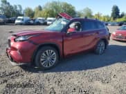 ✅ 2021 Toyota Highlander Hybrid Platinum • VIN: 5TDEBRCH5MS061756 • Lot: 80827315. Listed on Copart with 33,044 mi. Free auction sales archive from the USA and detailed vehicle history report at DreamBid. Image 1.