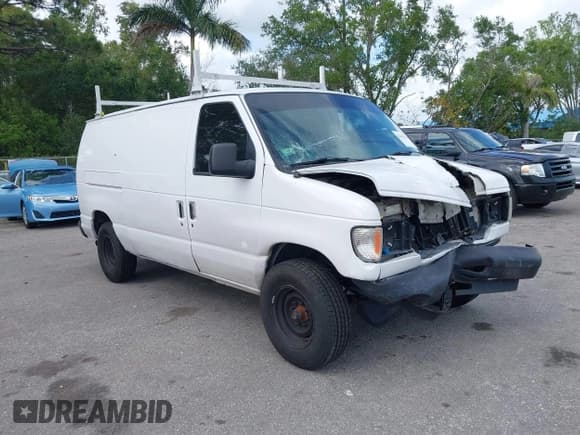 ✅ 2007 Ford Econoline Cargo • VIN: 1FTSE34L27DB45463 • Lot: 42119514. Listed on IAAI with 211,802 mi. Free auction sales archive from the USA and detailed vehicle history report at DreamBid. Image 1.