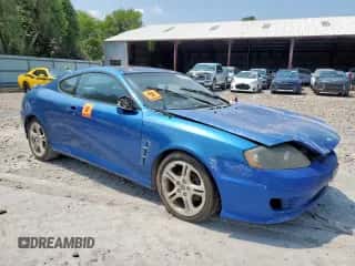 2005 Hyundai Tiburon GS с VIN KMHHM65DX5U168343, выставлен на аукционе Copart как лот 58749085 с пробегом Не указан миль и Чистый • Clean title. История ставок и продаж доступна на DreamBid. Изображение 4.