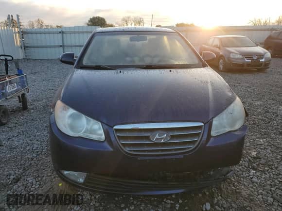 2008 Hyundai Elantra GLS with VIN KMHDU46D88U381376, listed as a Copart auction lot 90911585 with 196,657 mi miles and Salvage title. Bid and sale history available at DreamBid. Image 5.
