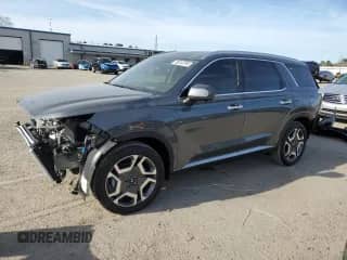 ✅ 2025 Hyundai Palisade Limited • VIN: KM8R54GE2SU850284 • Лот: 88243795. Размещён на Copart с пробегом 228 миль миль. Получите бесплатный доступ к архиву аукционных продаж из США и посмотрите подробный отчёт об истории автомобиля на DreamBid. Изображение 1.