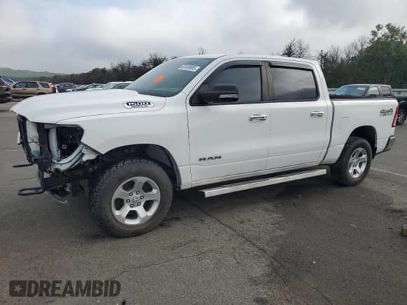 ✅ 2020 Ram 1500 Big Horn • VIN: 1C6SRFFT4LN119929 • Lot: 69109855. Listed on Copart with Not provided. Free auction sales archive from the USA and detailed vehicle history report at DreamBid. Image 1.