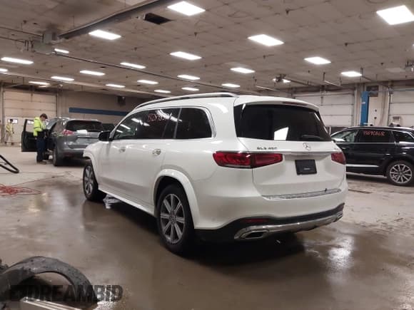 ✅ 2023 Mercedes-Benz GLS 450 • VIN: 4JGFF5KE1PA858298 • Lot: 43289837. Listed on IAAI with 48,536 mi. Free auction sales archive from the USA and detailed vehicle history report at DreamBid. Image 3.