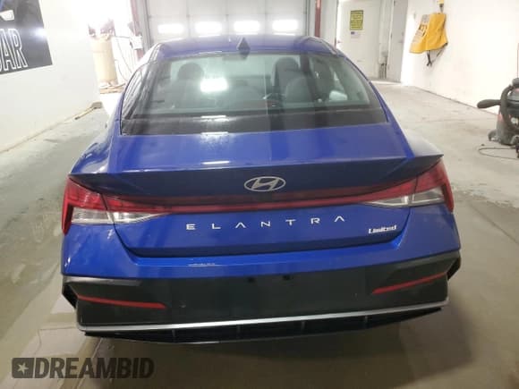 ✅ 2024 Hyundai Elantra Limited • VIN: KMHLP4DG5RU812273 • Lot: 91697825. Listed on Copart with 28,760 mi. Free auction sales archive from the USA and detailed vehicle history report at DreamBid. Image 6.