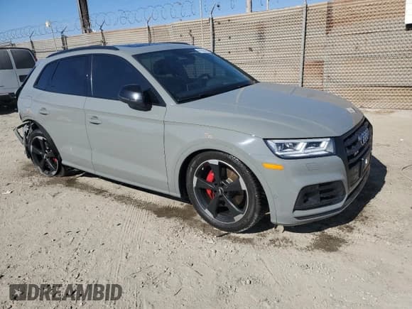 ✅ 2020 Audi SQ5 Prestige • VIN: WA1C4AFY8L2017040 • Lot: 67603195. Listed on Copart with 83,604 mi. Free auction sales archive from the USA and detailed vehicle history report at DreamBid. Image 4.