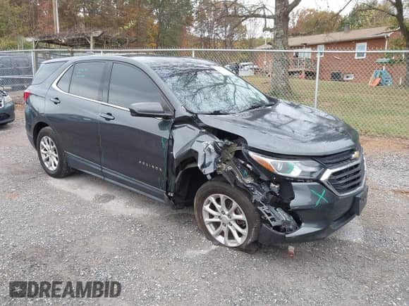 2018 Chevrolet Equinox LT with VIN 2GNAXSEV4J6120741, listed as a IAAI auction lot 43528794 with 71,503 mi miles and . Bid and sale history available at DreamBid. Image 1.