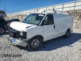 ✅ 2014 Chevrolet Express Cargo • VIN: 1GCWGFCB4E1141208 • Lot: 82559665. Listed on Copart with 169,304 mi. Free auction sales archive from the USA and detailed vehicle history report at DreamBid. Image 1.