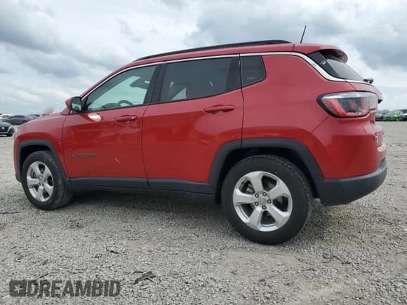 ✅ 2018 Jeep Compass Altitude • VIN: 3C4NJCBBXJT503252 • Lot: 54716095. Wystawiony na Copart z przebiegiem 72 889 mil. Bezpłatny archiwum sprzedaży aukcyjnych z USA i szczegółowy raport historii pojazdu na DreamBid. Zdjęcie 2.