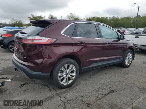 ✅ 2021 Ford Edge Titanium • VIN: 2FMPK4K99MBA40444 • Lot: 81720205. Wystawiony na Copart z przebiegiem 38 749 mil. Bezpłatny archiwum sprzedaży aukcyjnych z USA i szczegółowy raport historii pojazdu na DreamBid. Zdjęcie 3.