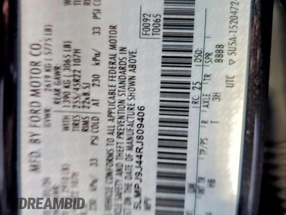 ✅ 2024 Lincoln Nautilus Black Label • VIN: 5LMPJ9J44RJ809406 • Лот: 95744035. Опубликован ранее на Copart с пробегом 7 230 миль. Бесплатный доступ к архиву аукционных продаж из США и подробный отчёт об истории автомобиля на DreamBid. Изображение 13.