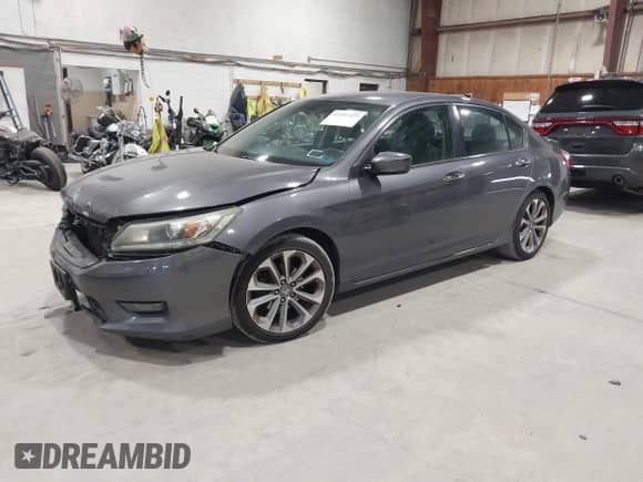 2014 Honda Accord Sport с VIN 1HGCR2F50EA028403, выставлен на аукционе IAAI как лот 43322425 с пробегом 153 701 миль миль и . История ставок и продаж доступна на DreamBid. Изображение 2.