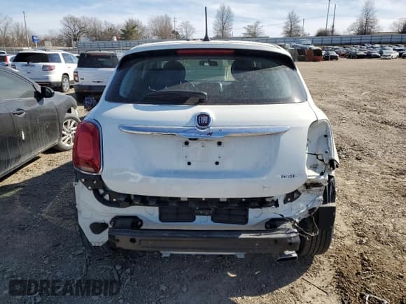 ✅ 2018 FIAT 500X Blue Sky Edition • VIN: ZFBCFYAB0JP713616 • Lot: 44909964. Listed on Copart with 50,531 mi. Free auction sales archive from the USA and detailed vehicle history report at DreamBid. Image 6.