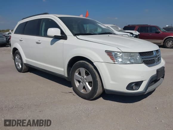 ✅ 2012 Dodge Journey SXT • VIN: 3C4PDCBGXCT220509 • Lot: 43380087. Listed on IAAI with 174,265 mi. Free auction sales archive from the USA and detailed vehicle history report at DreamBid. Image 1.