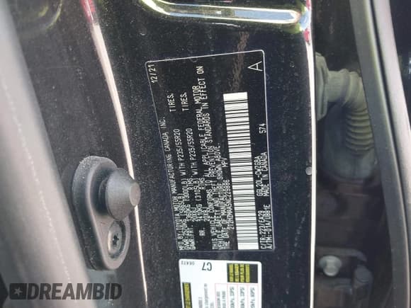 ✅ 2022 Lexus RX 350 • VIN: 2T2HZMAA5NC229886 • Лот: 43242525. Опубликован ранее на IAAI с пробегом 66 101 миль. Бесплатный доступ к архиву аукционных продаж из США и подробный отчёт об истории автомобиля на DreamBid. Изображение 9.