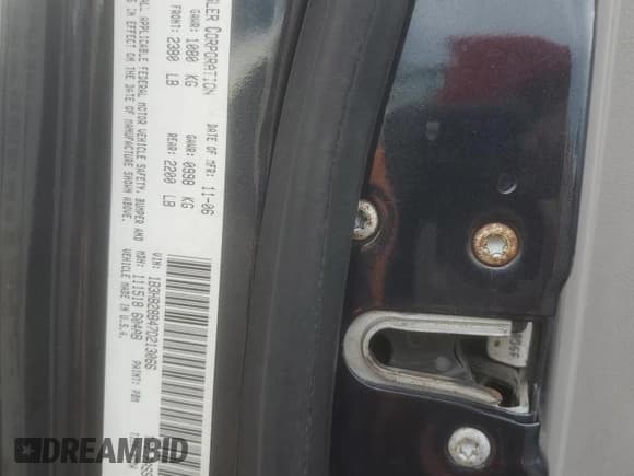 ✅ 2007 Dodge Caliber • VIN: 1B3HB28B47D213066 • Лот: 91195915. Опубликован ранее на Copart с пробегом 191 006 миль. Бесплатный доступ к архиву аукционных продаж из США и подробный отчёт об истории автомобиля на DreamBid. Изображение 12.