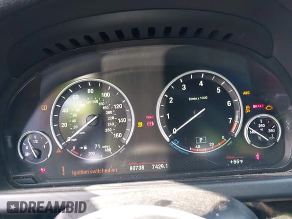 ✅ 2014 BMW 6 Series • VIN: WBALY1C59EDZ73393 • Lot: 42711763. Listed on IAAI with 80,738 mi. Free auction sales archive from the USA and detailed vehicle history report at DreamBid. Image 7.