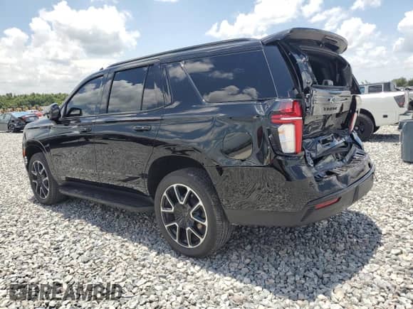 2024 Chevrolet Tahoe RST с VIN 1GNSCRKD7RR353761, выставлен на аукционе Copart как лот 60879495 с пробегом 14 455 миль миль и Списание • Salvage title. История ставок и продаж доступна на DreamBid. Изображение 2.