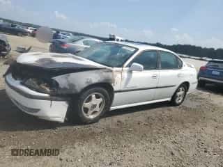 2001 Chevrolet Impala LS с VIN 2G1WH55K119359691, выставлен на аукционе Copart как лот 69415354 с пробегом Не указан миль и Списание • Salvage title. История ставок и продаж доступна на DreamBid. Изображение 1.