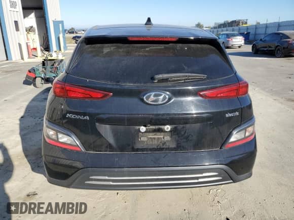 2023 Hyundai Kona SEL with VIN KM8K33AG5PU183620, listed as a Copart auction lot 89559295 with Not provided miles and Salvage title. Bid and sale history available at DreamBid. Image 6.