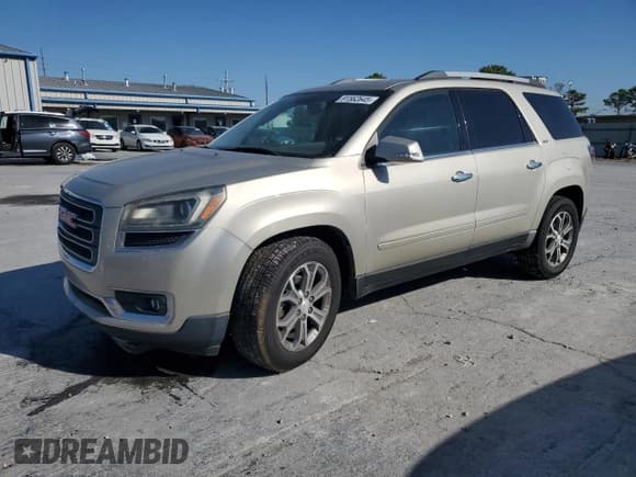 ✅ 2014 GMC Acadia SLT • VIN: 1GKKRRKD7EJ103182 • Lot: 91562645. Listed on Copart with Not provided. Free auction sales archive from the USA and detailed vehicle history report at DreamBid. Image 1.