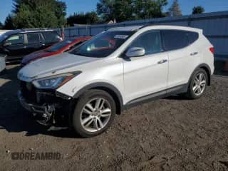 2014 Hyundai Santa Fe с VIN 5XYZU3LA9EG222314, выставлен на аукционе Copart как лот 70580945 с пробегом 80 896 миль миль и Списание • Salvage title. История ставок и продаж доступна на DreamBid. Изображение 1.