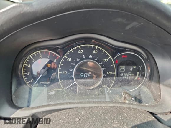 ✅ 2017 Nissan Note SV • VIN: 3N1CE2CP4HL362272 • Lot: 95194715. Listed on Copart with 137,004 mi. Free auction sales archive from the USA and detailed vehicle history report at DreamBid. Image 9.