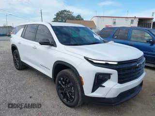 ✅ 2024 Chevrolet Traverse FWD LS • VIN: 1GNEREKSXRJ175524 • Lot: 41273400. Wystawiony na IAAI z przebiegiem 6 365 mil. Bezpłatny archiwum sprzedaży aukcyjnych z USA i szczegółowy raport historii pojazdu na DreamBid. Zdjęcie 1.