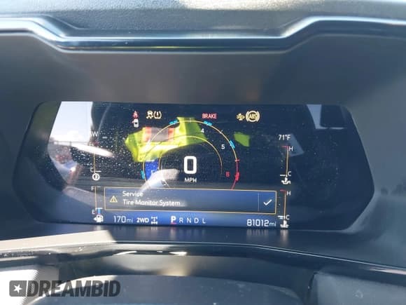 ✅ 2023 Chevrolet Colorado 4WD Z71 • VIN: 1GCPTDEK5P1219693 • Lot: 43332898. Listed on IAAI with 81,012 mi. Free auction sales archive from the USA and detailed vehicle history report at DreamBid. Image 7.