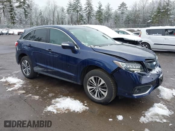 ✅ 2017 Acura RDX Advance • VIN: 5J8TB4H7XHL031946 • Lot: 41999596. Listed on IAAI with 51,653 mi. Free auction sales archive from the USA and detailed vehicle history report at DreamBid. Image 1.