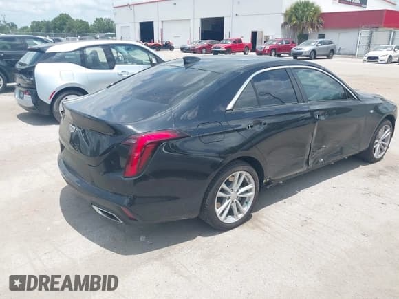 ✅ 2024 Cadillac CT4 Luxury • VIN: 1G6DA5RK5R0126189 • Лот: 42868667. Опубликован ранее на IAAI с пробегом 13 493 миль. Бесплатный доступ к архиву аукционных продаж из США и подробный отчёт об истории автомобиля на DreamBid. Изображение 4.