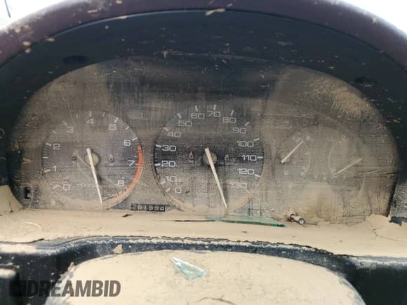 1993 Honda Accord LX with VIN 1HGCB7551PA000969, listed as a Copart auction lot 78876294 with 281,594 mi miles and Salvage title. Bid and sale history available at DreamBid. Image 9.