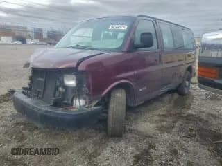 ✅ 2003 Chevrolet Express Passenger • VIN: 1GAHG35UX31226159 • Lot: 94244875. Listed on Copart with Not provided. Free auction sales archive from the USA and detailed vehicle history report at DreamBid. Image 1.