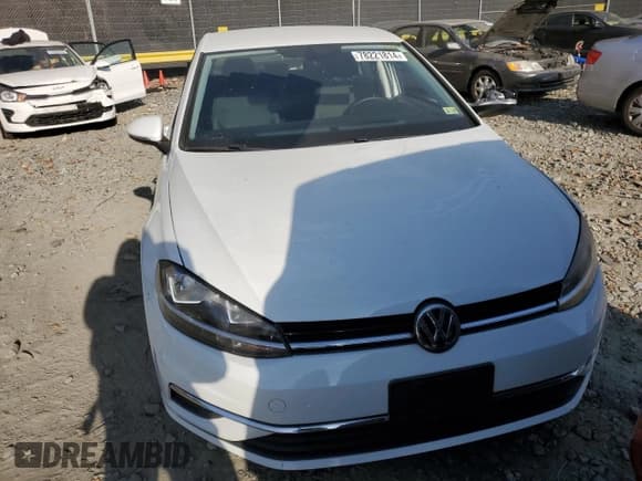 ✅ 2019 Volkswagen Golf S • VIN: 3VWW57AU2KM028952 • Lot: 78221814. Listed on Copart with 34,809 mi. Free auction sales archive from the USA and detailed vehicle history report at DreamBid. Image 5.