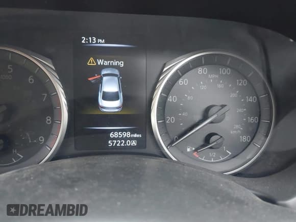 ✅ 2020 Infiniti Q50 Luxe • VIN: JN1EV7AR1LM251008 • Lot: 43522393. Listed on IAAI with 68,598 mi. Free auction sales archive from the USA and detailed vehicle history report at DreamBid. Image 7.