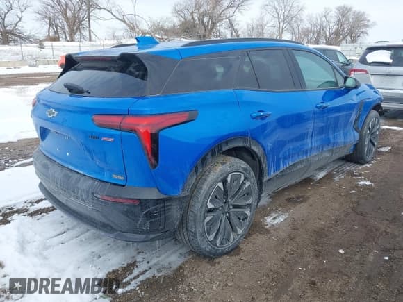 ✅ 2024 Chevrolet Blazer EV eAWD RS • VIN: 3GNKDCRJ4RS217512 • Лот: 43823263. Опубликован ранее на IAAI с пробегом 4 132 миль. Бесплатный доступ к архиву аукционных продаж из США и подробный отчёт об истории автомобиля на DreamBid. Изображение 4.