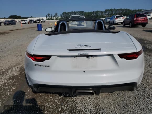 ✅ 2021 Jaguar F-Type P300 • VIN: SAJDD5GX2MCK75672 • Lot: 59336305. Listed on Copart with 29,255 mi. Free auction sales archive from the USA and detailed vehicle history report at DreamBid. Image 6.