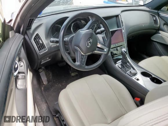 ✅ 2017 Infiniti Q60 Sport • VIN: JN1EV7EK0HM360449 • Лот: 69039735. Опубликован ранее на Copart с пробегом 82 533 миль. Бесплатный доступ к архиву аукционных продаж из США и подробный отчёт об истории автомобиля на DreamBid. Изображение 8.