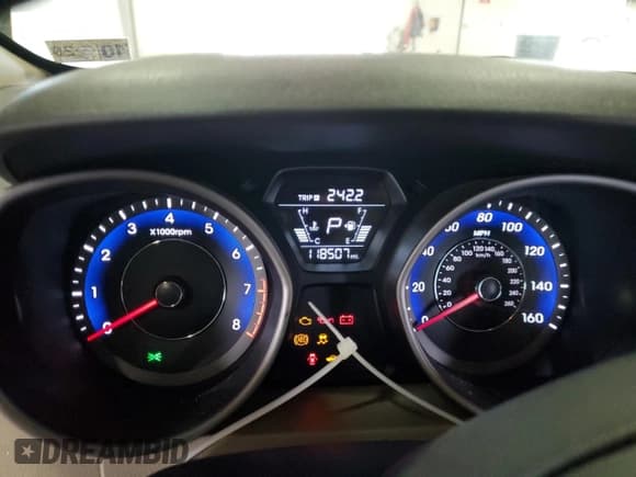 ✅ 2015 Hyundai Elantra SE • VIN: KMHDH4AE5FU379358 • Lot: 66410335. Listed on Copart with 118,507 mi. Free auction sales archive from the USA and detailed vehicle history report at DreamBid. Image 9.