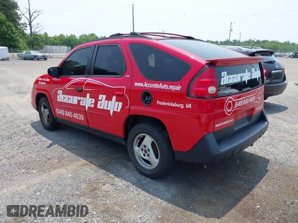 ✅ 2002 Pontiac Aztek • VIN: 3G7DA03E42S552200 • Лот: 42423991. Опубликован ранее на IAAI с пробегом 213 639 миль. Бесплатный доступ к архиву аукционных продаж из США и подробный отчёт об истории автомобиля на DreamBid. Изображение 3.