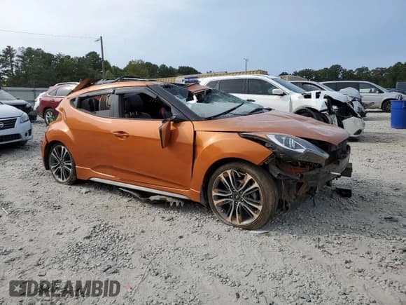 ✅ 2016 Hyundai Veloster Turbo • VIN: KMHTC6AE1GU249858 • Lot: 70789444. Wystawiony na Copart z przebiegiem Nie podano. Bezpłatny archiwum sprzedaży aukcyjnych z USA i szczegółowy raport historii pojazdu na DreamBid. Zdjęcie 4.