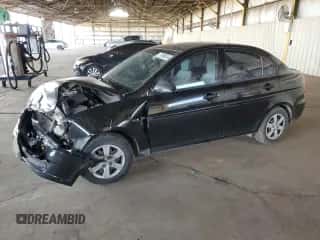 2008 Hyundai Accent GLS with VIN KMHCN46C48U240398, listed as a Copart auction lot 71768034 with Not provided miles and Salvage title. Bid and sale history available at DreamBid. Image 1.