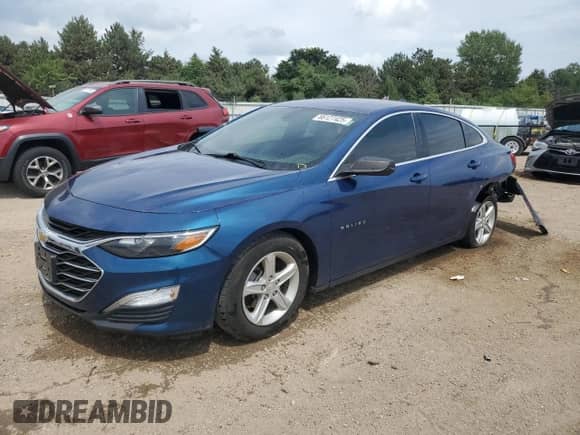 2019 Chevrolet Malibu LS z VIN 1G1ZC5ST7KF183005, wystawiony jako Copart lot #66127425 z przebiegiem 46 058 mil mil oraz Szkoda całkowita • Salvage title. Historia ofert i sprzedaży dostępna na DreamBid. Obrazek 1.