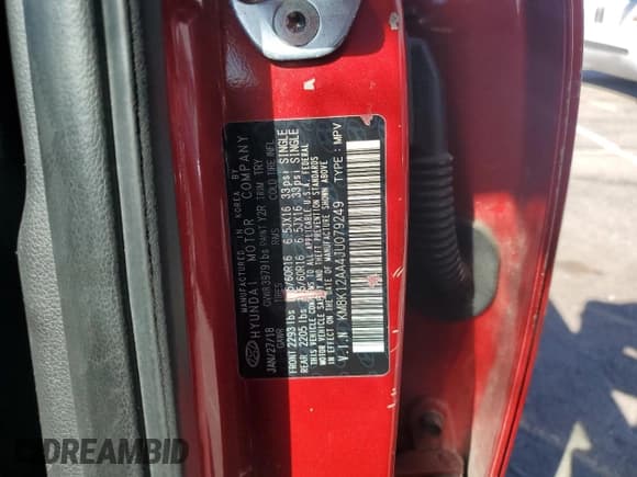 ✅ 2018 Hyundai Kona SE • VIN: KM8K12AA4JU079249 • Лот: 77414564. Опубликован ранее на Copart с пробегом 138 765 миль. Бесплатный доступ к архиву аукционных продаж из США и подробный отчёт об истории автомобиля на DreamBid. Изображение 12.