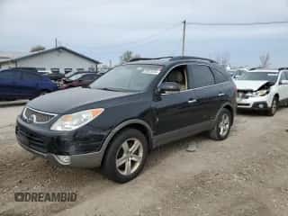 2010 Hyundai Veracruz Limited z VIN KM8NU4CC8AU135546, wystawiony jako Copart lot #80375374 z przebiegiem Nie podano mil oraz Czysty tytuł • Clean title. Historia ofert i sprzedaży dostępna na DreamBid. Obrazek 1.